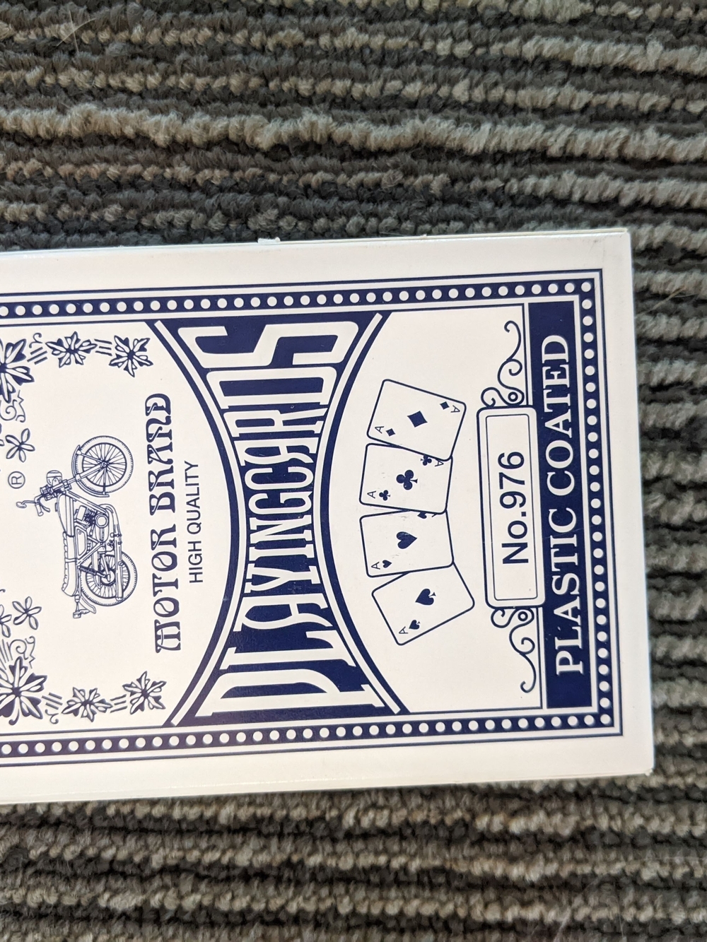 Playing Cards Deck - Blue and White - Brand